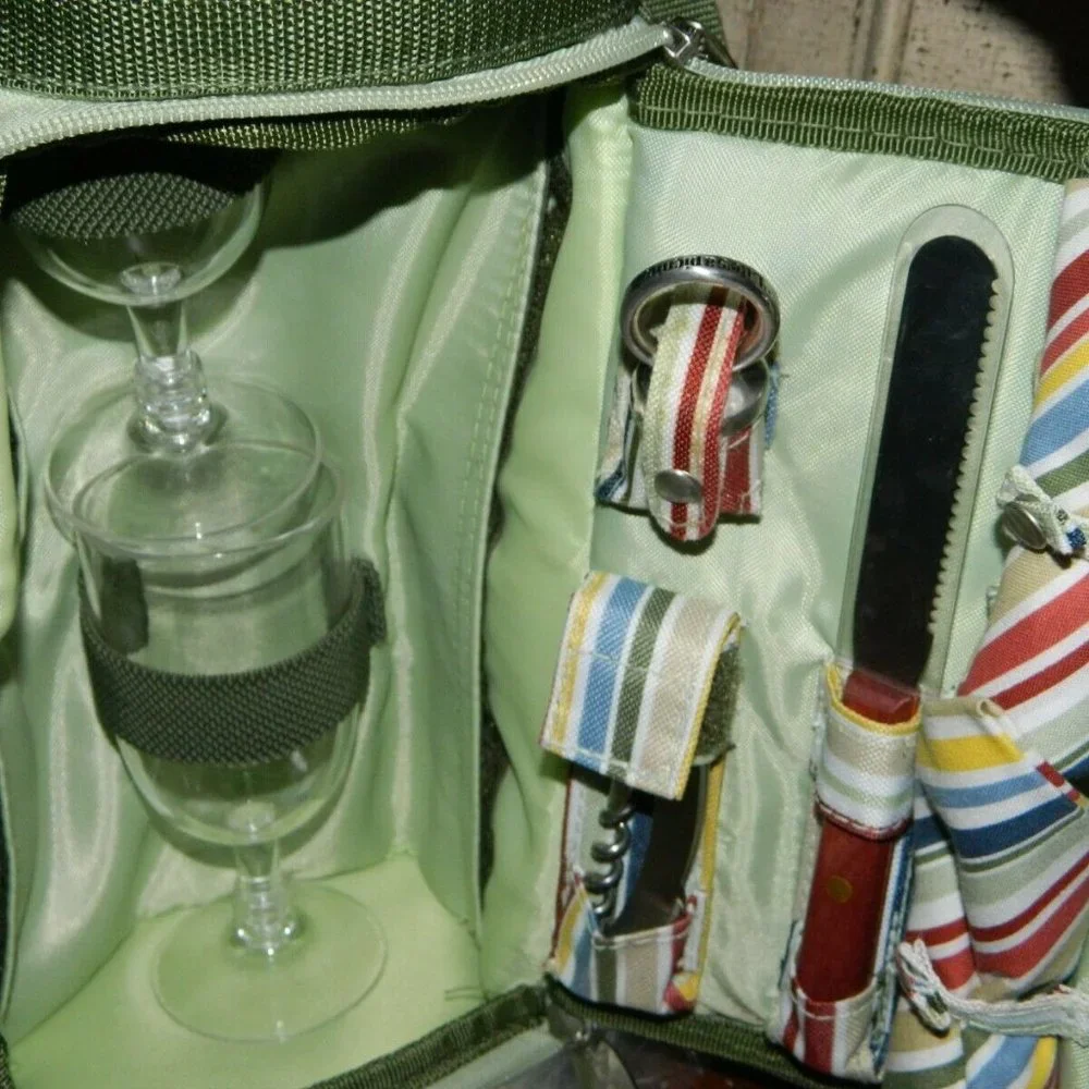 Picnic Time Meritage Wine & Cheese Tote Riviera Collection